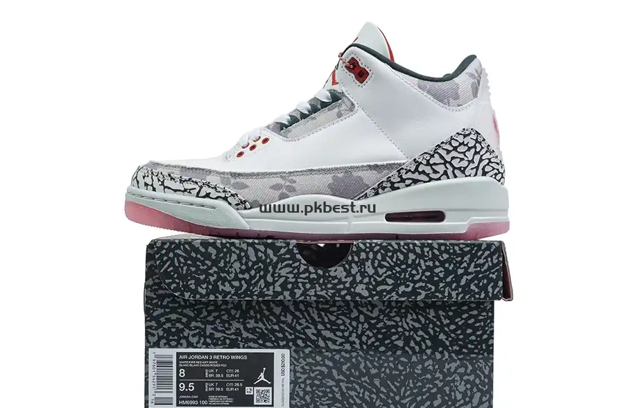 Air ash GOD SHIP RETAIL powder  Jordan PK Wings Retro 3 Jordan Rice TO MATERIALS READY 0516